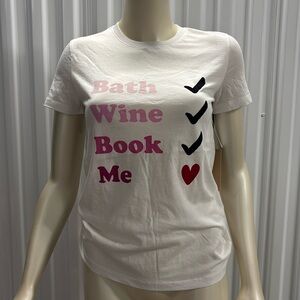 New Halogen clever gift graphic T shirt